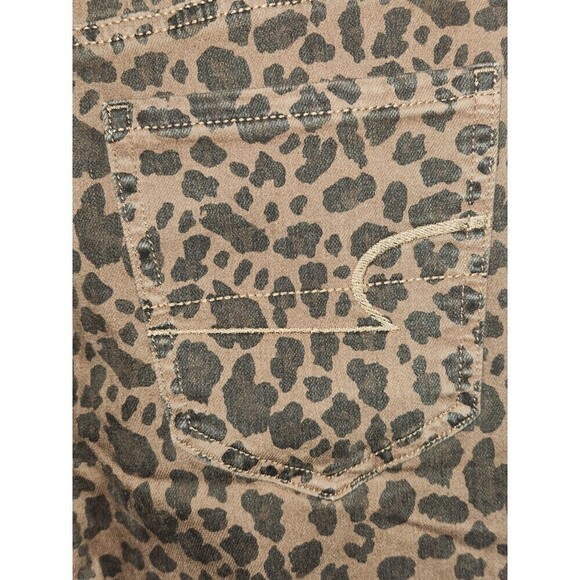 New! American Eagle Leopard Print Curvy Super High Rise Jegging, 2 - Picture 11 of 15